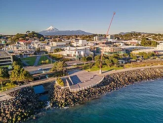 New Plymouth, New Plymouth city skyline &ndash; cost of living, safety and quality of life data